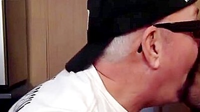 Dude Enjoys Sucking And Stroking Nice Dick