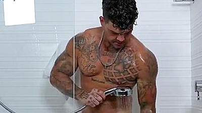 Daxx Carter & Roc Naked Tatted Up Guy