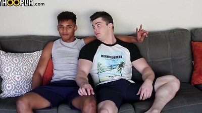 Ian Borne Fucks Collin Simpson For His Gay Porn Debut