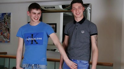 Young Straight Marco's First Man Wank