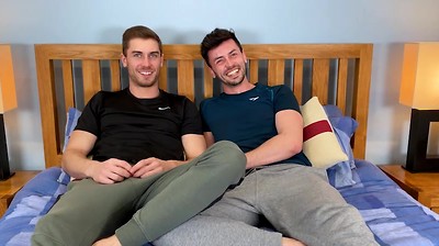 Muscular Hunk gets his Tight Hole Ploughed by his Boyfriend's Big Uncut Cock!