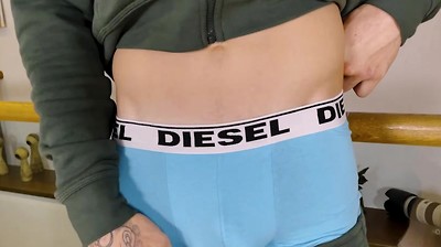Straight Younger Brother Shows off his Ripped Body