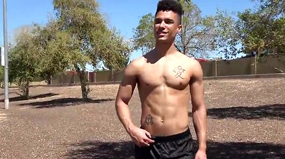 Athletic Basketball Stud Lonny Ball Jerks Off