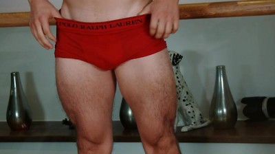 Young & Muscular Straight Lad Clayton Wanks