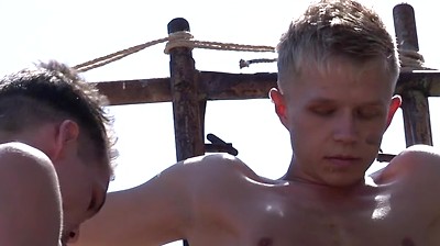 Hung Twink Has A Toy To Play With - Chris Jansen & Charley Cole