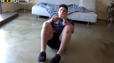 Teen Jock Josh Farve Jerks Off