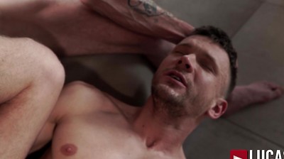Guillaume Wayne And Andre Donovan Spit Roast Andrey Vic