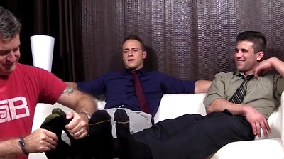 Cole Money and Kenny Kick Back To Get Foot Worshiped - Cole/Kenny