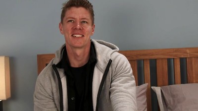 Straight Tall Eddie Reveals his Muscular Body and Big Uncut Secret Weapon!