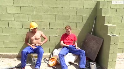 It's Hard Hats & Hard Dicks For These Cute Cock-Lovin' Builders!
