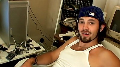 Straight Boy Bam Drains His Dick - Bam