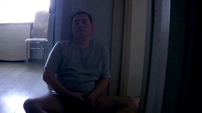 The young guy decided to show how he kneads his ass