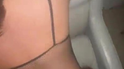 Little slut wears her lingerie so her mature bisexual man can treat her like a woman and impregnate