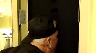Greedy Amateur Dilf Sucks Penis At His Home