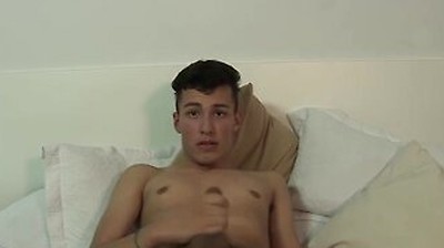 Adrian Close Up Stroking Video