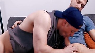 Two Straight Buddies Felix Trainor And Flavian Dusk Come Up With Flimsy Excuses For Why They Should Both Jerk Off Together 6 Min