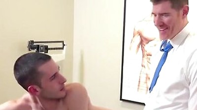 Fun Sized Twink Deepthroats Thick Cock From Hung Doctor2