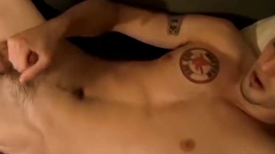 Skinny Athletic Amateur Jerks off Hard Dick and Jizzes Solo