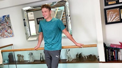 Horny Young Straight Lad Dildos his Hole & gets Manhandled & his Uncut Cock is Rock Hard!