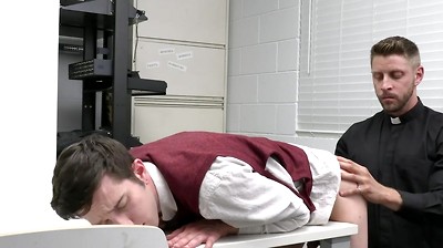 Father Rammed Religious Boy