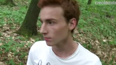 CZECH HUNTER 361 - Ginger Stud Takes a Break from Swimming to get his Ass Drilled