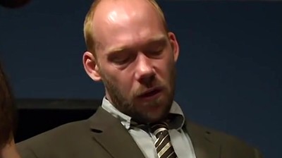 Voyeur Daddy Watching Hardcore Threesome Hunk Anal Drilling