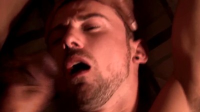 Cocksucking Brit Drilled in Threesome