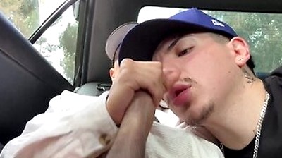 Uncut Twink Big Cumshot Huge Facial Cum Public Car Action!