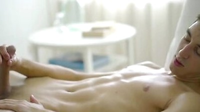 John Holmes In Fit Brunette Twink John F Jerks Off His Big Cock And