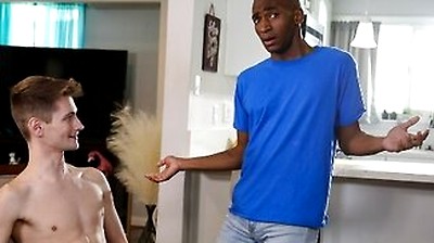 Trevor Harris Distracted By Kai Taylors Cock In Study Fuck