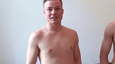 After Missing Their Flight, Horny Guys Decide To Use Their Time Wisely And Fuck