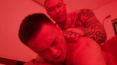 Horny Damian Dragon Enjoys Threesome Fantacy With Kenn