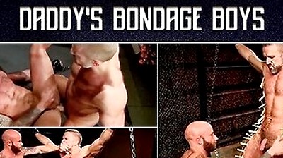 Dirk Caber, Drake Jaden And Daddy Dom - Hunk Dom Stepdaddy Gets His Ass Fucked Hard By His Muscled Sub