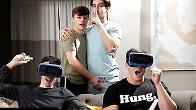 Jake Preston Fucks Caleb Manning In A Plank Piledriver, Then Shoots A Load In His Mouth
