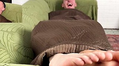 Spiritmonkey Giggles While Matt Enjoys Tickling His Feet
