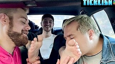 Dimitri Hops In For Some Foot Action With Matt And Ryder