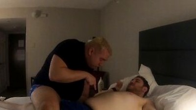 Simon Laughs Once More While Chubby Dom Matt Torments Him