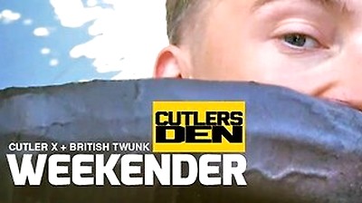 Cutler X Destroys British Twunks Smooth Hole With His Big Uncut Juicy Cock