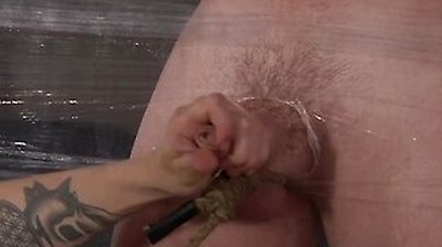 Dominant Xavier Sibley Gives Handjob To Bound Joey Valentine