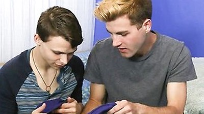 Innocent Boy Austin Xanders Takes His Big Step Bros Giant Throbbing Cock And Hot Jizz