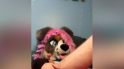 Furry Fucks His Tight Ass Until He