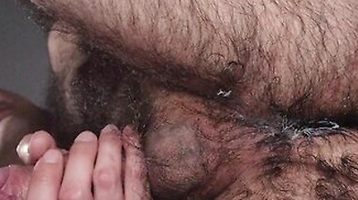 Louivmane Gay Hairy Bear Edging Creampie In His Asshole