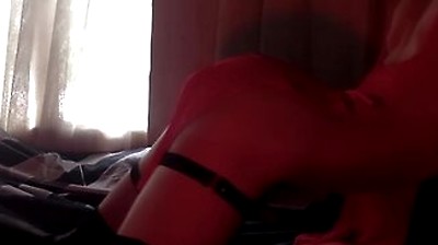 Femboy Wife Plays With Vibrator