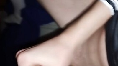 Masturbating And Cuming On Myself With Femboy Thighs And Top