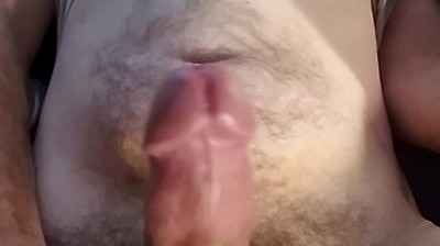 Close Up Cut Cock Cum