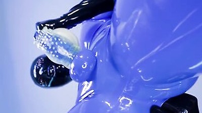 Rubber Sheath Teasing