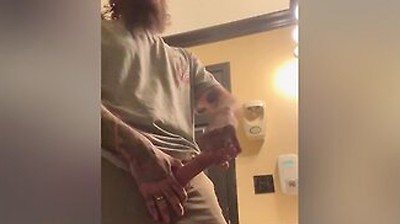 Jerk & Cum In Bathroom At Work Cum With Me Bro