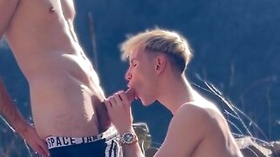 Asked A Sweet Guy To Suck My Dick Outdoors For Money