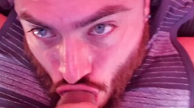 Self Facial On My Truck, Sucking My Own Balls & Cock