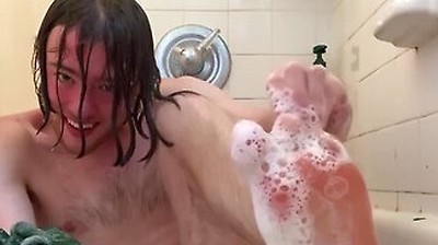 Scrubbing My Feet And The Rest Of My Body